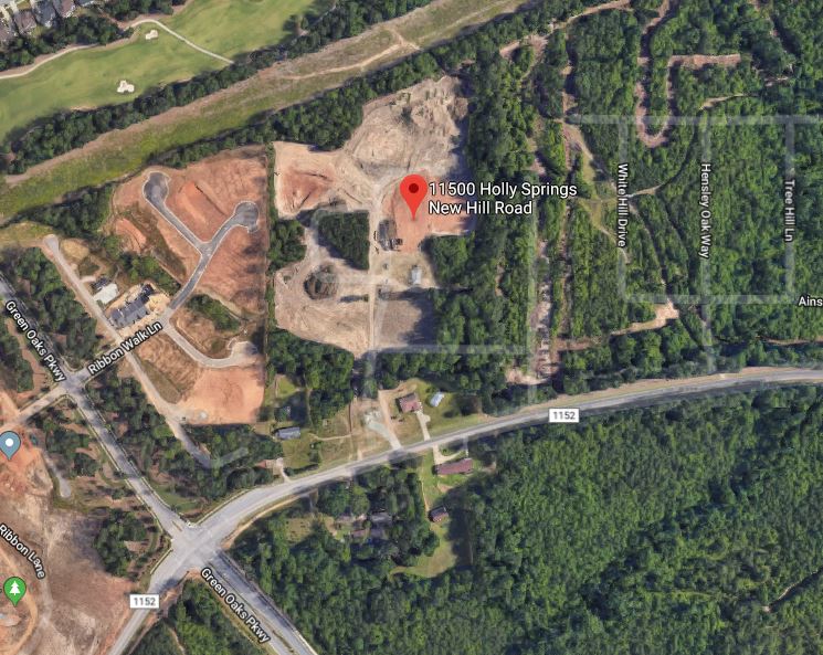google satellite view of address