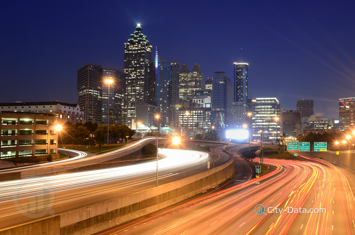 Atlanta georgia skyline