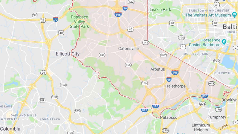 Catonsville area east of 695 Westowne (Baltimore, Ellicott City: rent ...