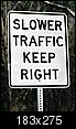 Does North Carolina (Cabarrus County) issue speeding tickets through the mail?-slower-traffic-keep-right.jpeg