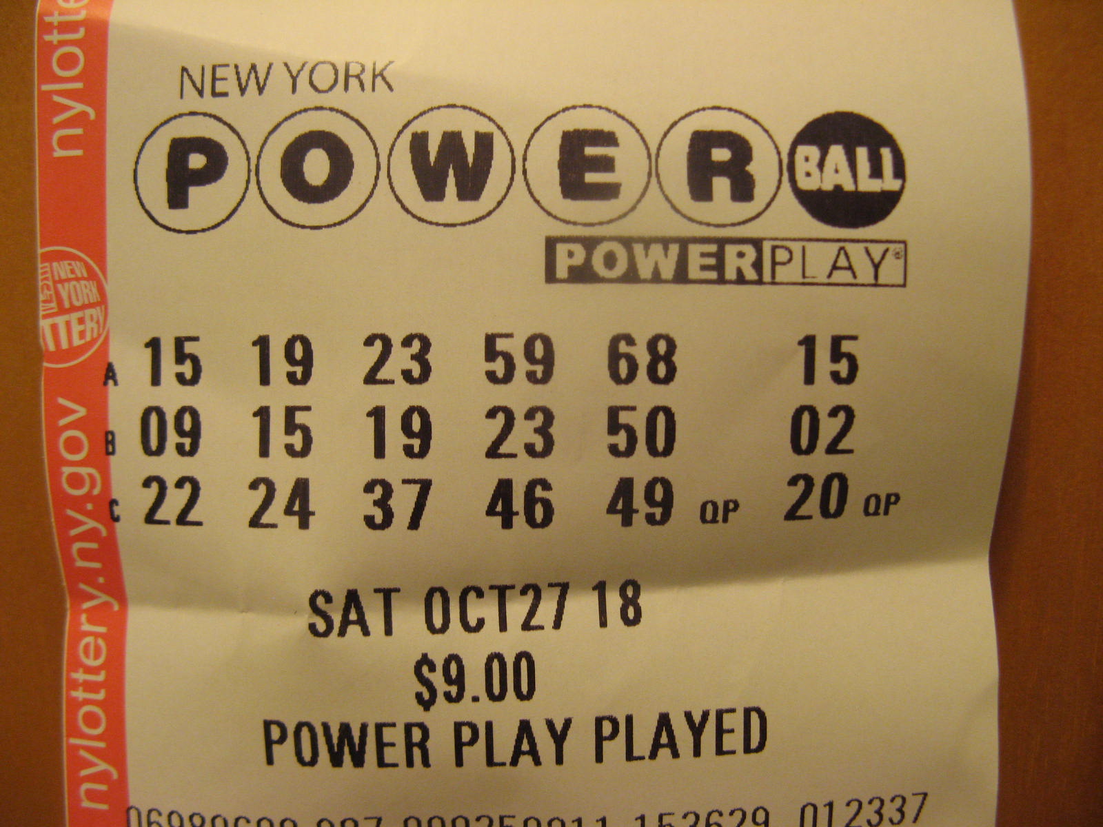 powerball jackpot currently