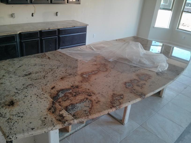New Home Horrible Granite Slab Center West Countertops Buy