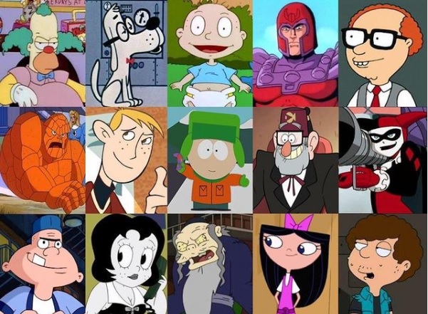 Click the 'A' Cartoon Characters Quiz - By ddd62291