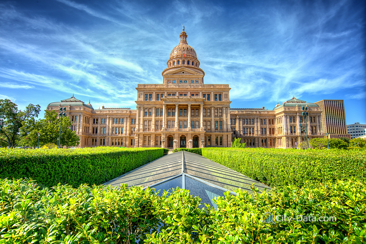 State capitol building in austin